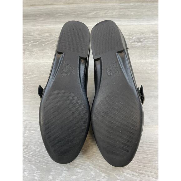 SAS Lara 3726 Women's US 8N Black Leather Slip-On Round Moc Toe Loafer Shoes - Picture 6 of 10